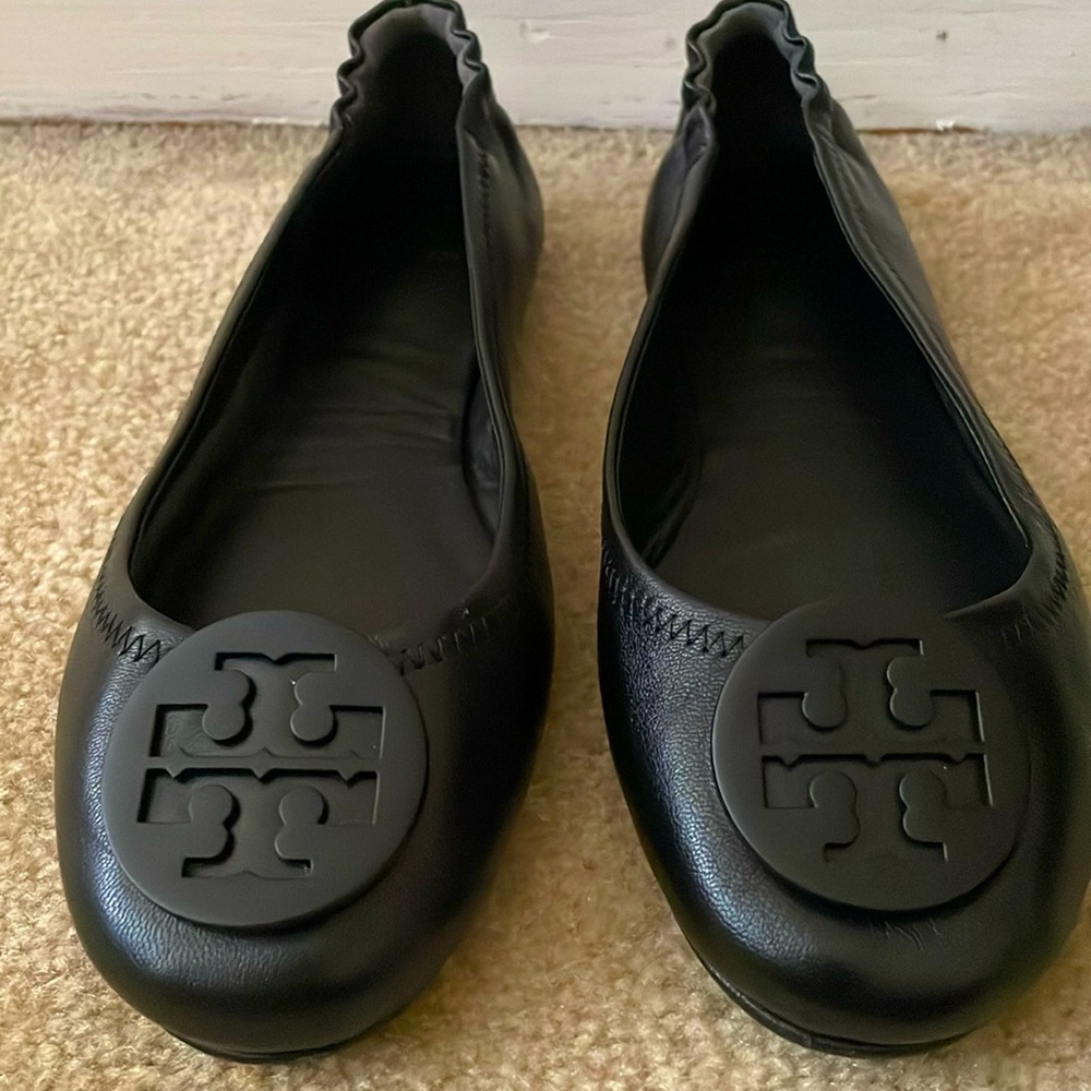 Tory Burch Minnie Travel ballet size 8M